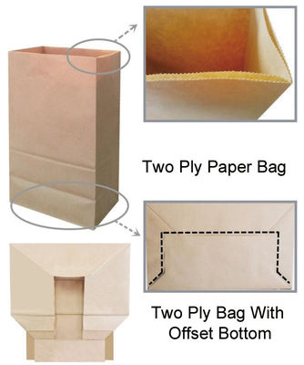 2 курсируйте бумажный мешок портативного квадрата ремесла нижний делая машину с печатанием